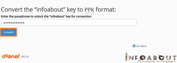 putty convert private key to ppk